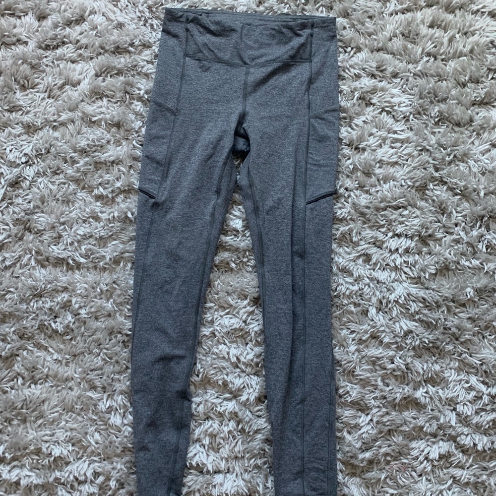 Dark grey lululemon 7/8 leggings